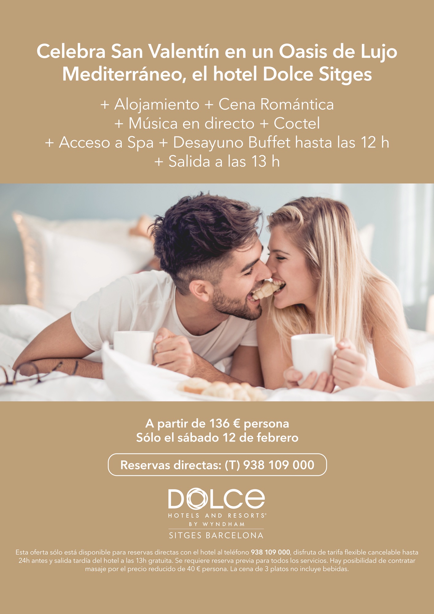 Pack romántico Hotel Dolce