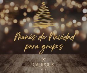 Menús Navidad Empresa Calipolis 2022